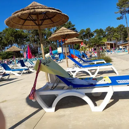 Feriepark Mobil-home Au Milieu Des Pins Proche De L'ocean Cote Landaise